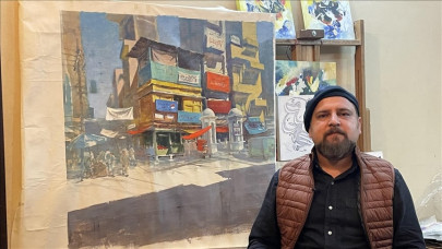 painter reviving art in peshawar painter reviving art in peshawar