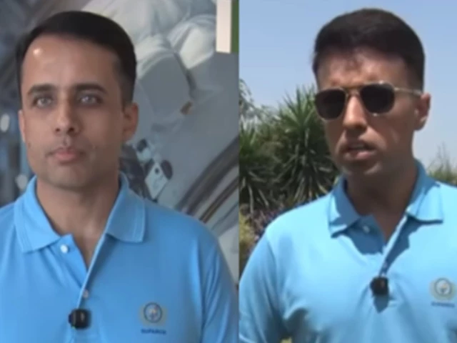 Two Pakistani astronauts train for space mission