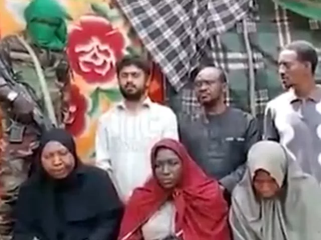kidnappers threaten to kill all victims if demand not met in six days screengrab kidnappers threaten to kill all victims if demand not met in six days screengrab