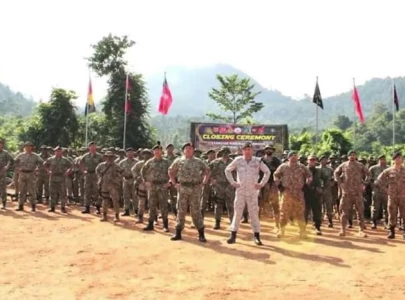 pak malaysia joint military exercise concludes