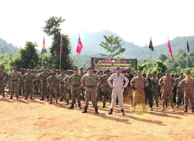 pak malaysia joint military exercise concludes