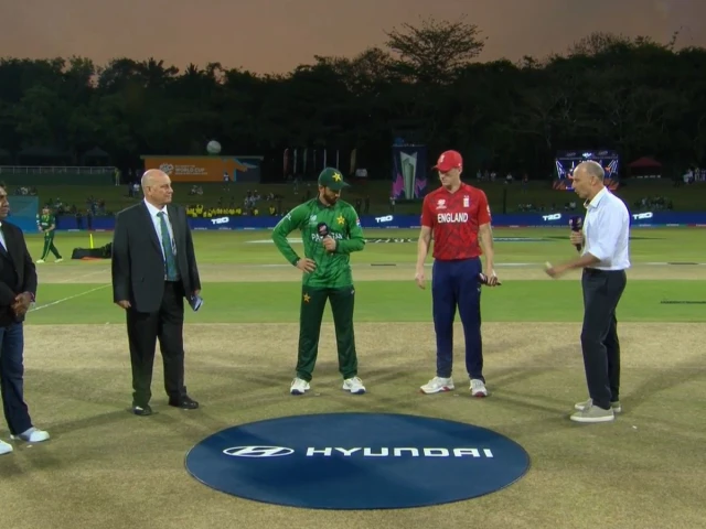 Pakistan opts to bat first against England in crucial T20 World Cup match