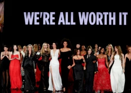 l oreal s show at paris fashion week gathers celebrities l oreal s show at paris fashion week gathers celebrities