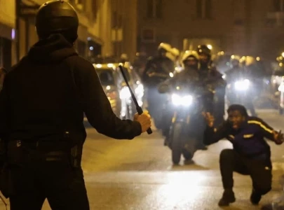 france riots ministry says quieter overnight 719 arrested