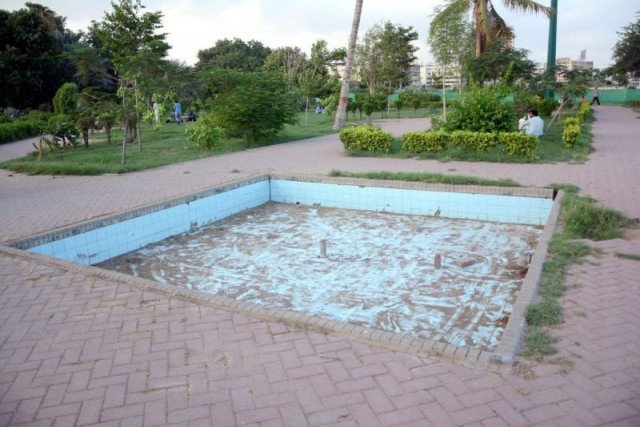 children s park cut into plots land sold to people children s park cut into plots land sold to people