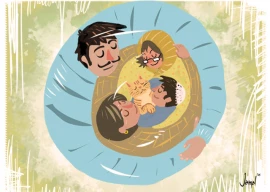 parwarish seats parents and children at the same table