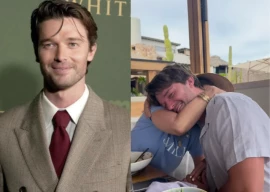 patrick schwarzenegger shares tearful reaction to the white lotus casting in emotional video
