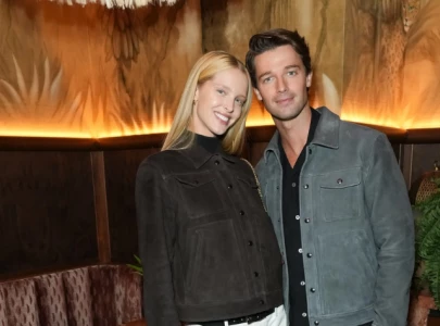 patrick schwarzenegger marries abby champion in idaho after the white lotus delay patrick schwarzenegger marries abby champion in idaho after the white lotus delay