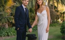paul wesley marries natalie kuckenburg as the vampire diaries star says i do for third time