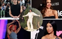 pedro pascal cardi b jessica alba karol g spotted at bad bunny s super bowl casita