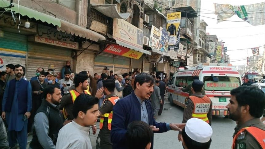 Photo of Peshawar reels from suicide bombing