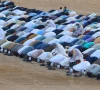 people offer eidul azha prayers at the railway ground in karachi pakistan on may 27 2026 photo reuters