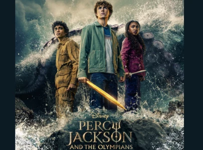 percy jackson season 2 promotion unveils spectacular water filled billboard in hollywood percy jackson season 2 promotion unveils spectacular water filled billboard in hollywood