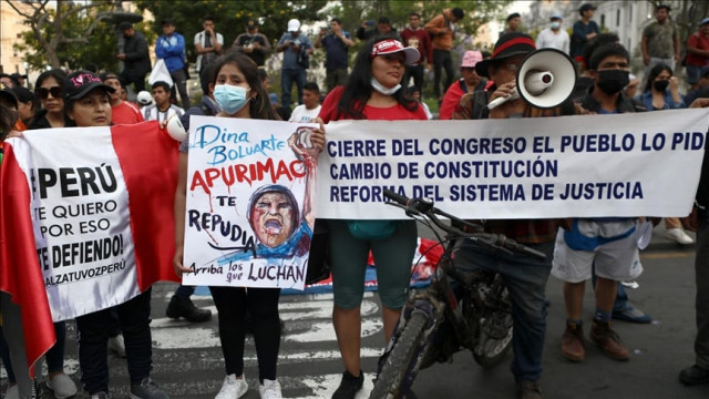 peru protest death toll climbs to 18 photo anadolu agency peru protest death toll climbs to 18 photo anadolu agency