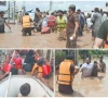 local residents move to safer places after a medium flood in budhni nullah inundated several low lying areas of peshawar photos express