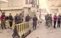 fc fends off terror attack on peshawar hq