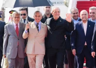 iranian president pezeshkian arrives in pakistan receives guard of honour at pm house