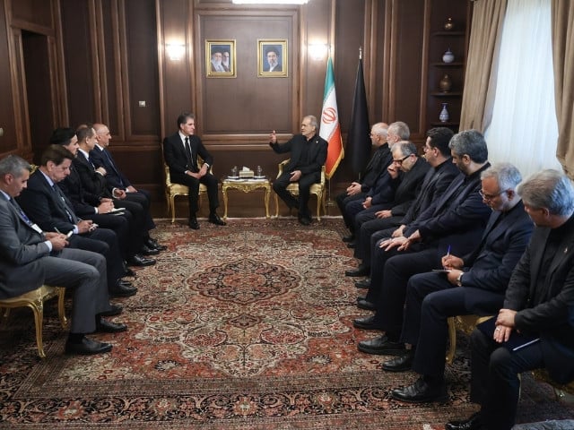 Iran's President Masoud Pezeshkian held meetings with the President of Tajikistan Emomali Rahmon, the president of the Kurdistan Region of Iraq, the prime minister of Armenia, and the national leader of Turkmenistan on July 3, 2026. PHOTO: ISNA