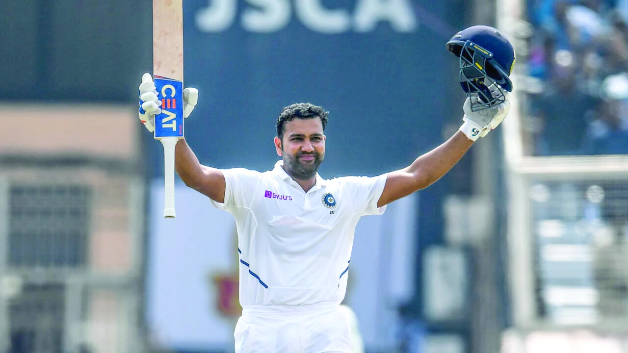 rohit sharma s highest test score was 212 he posted against south africa in ranchi in 2019 photo afp file