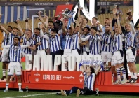 real sociedad edged atletico madrid 4 3 on penalties to win the copa del rey for a fourth time in the club s history photo afp file
