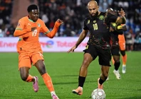 cameroon s bryan mbeumo right controls possession against ivory coast s christ inao oulai during the match at marrakesh stadium photo afp cameroon s bryan mbeumo right controls possession against ivory coast s christ inao oulai during the match at marrakesh stadium photo afp