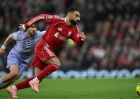 impactful liverpool forward mohamed salah came off the substitutes bench against brighton photo afp impactful liverpool forward mohamed salah came off the substitutes bench against brighton photo afp