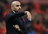 morocco coach walid regragui gestures during a 2025 africa cup of nations group victory over zambia photo afp
