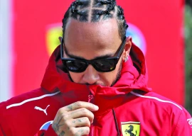 lewis hamilton will make his race debut for ferrari in melbourne photo afp