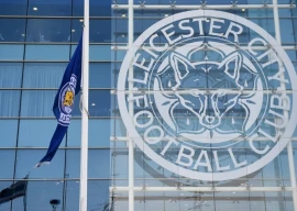 leicester s king power stadium is likely to be hosting third tier matches next season photo afp