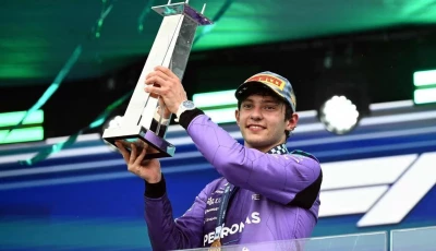 kimi antonelli leads george russell by 20 points after four rounds of the 22 race championship photo afp file