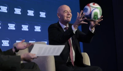 fifa president gianni infantino is juggling multiple issues ahead of the 76th fifa congress in vancouver the last major gathering of football s global governing body before the world cup photo afp