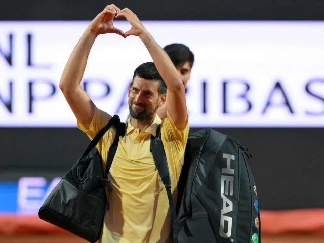 novak djokovic comes to paris having played just one match on clay this year photo afp file novak djokovic comes to paris having played just one match on clay this year photo afp file