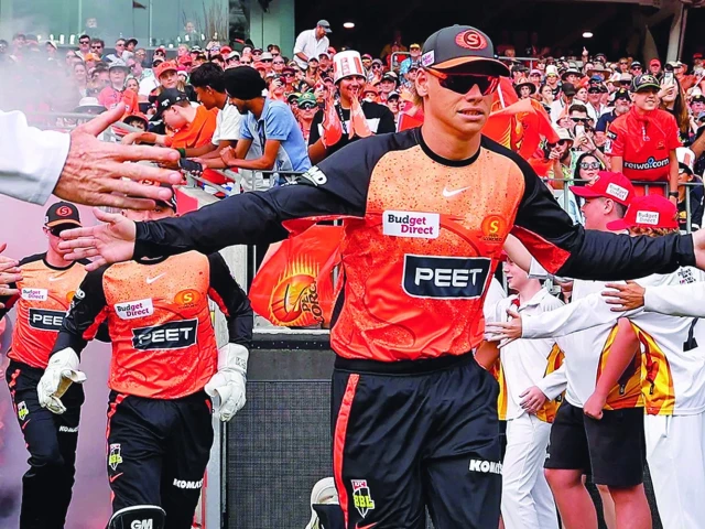 perth scorchers will be in action against sydney sixers in the opening match of the big bash league photo cricket australia perth scorchers will be in action against sydney sixers in the opening match of the big bash league photo cricket australia
