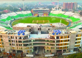 pcb declares gaddafi stadium s upgrade as world record for completion time pcb declares gaddafi stadium s upgrade as world record for completion time