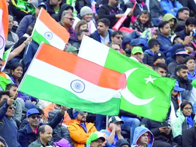 the tickets for the pak india match were sold out for a total of aed45 6 million photo afp file the tickets for the pak india match were sold out for a total of aed45 6 million photo afp file