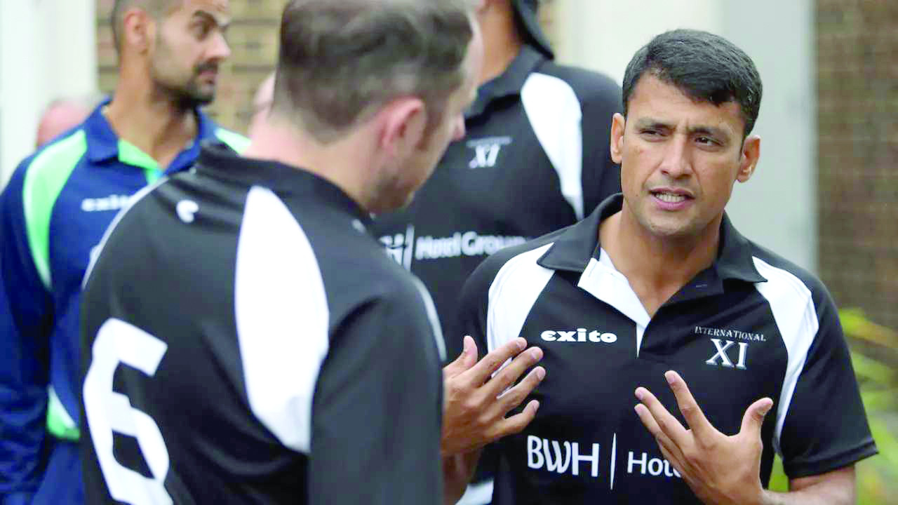 yasir arafat joins south africa squad ahead of their training session for their tri nation odi series campaign match against new zealand photo afp