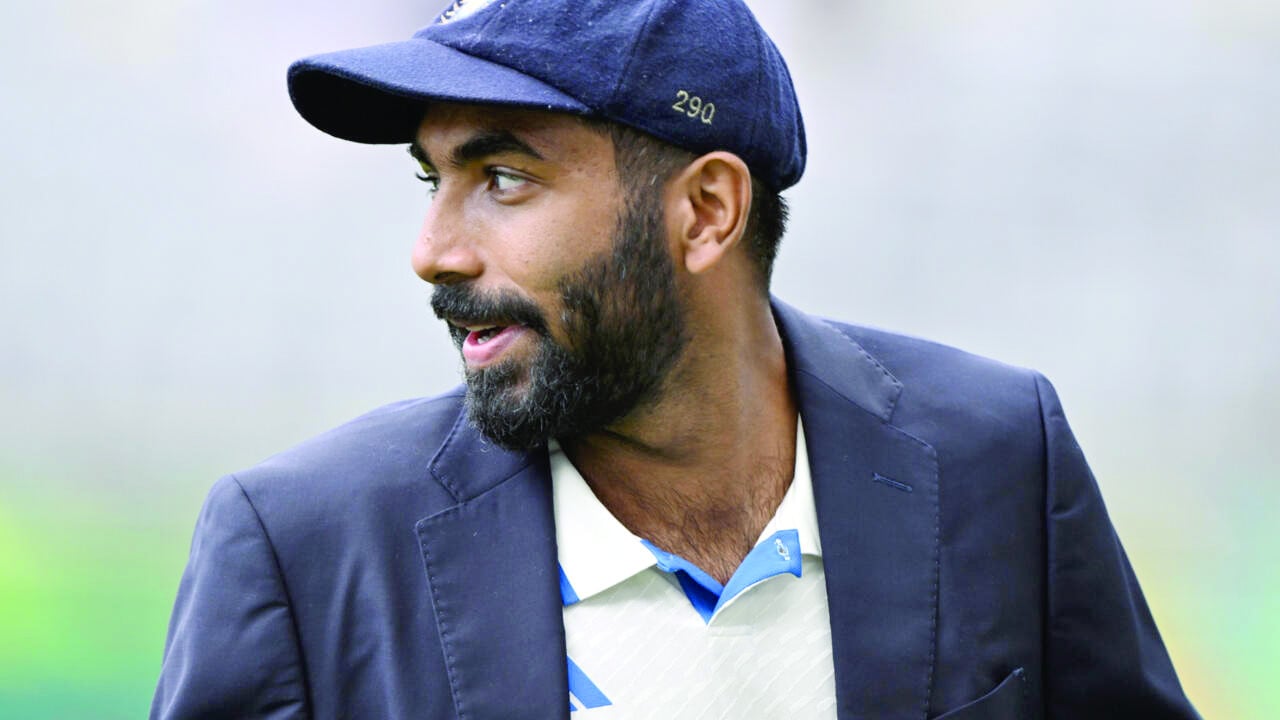 jasprit bumrah picked up back injury during the sydney test in january photo afp