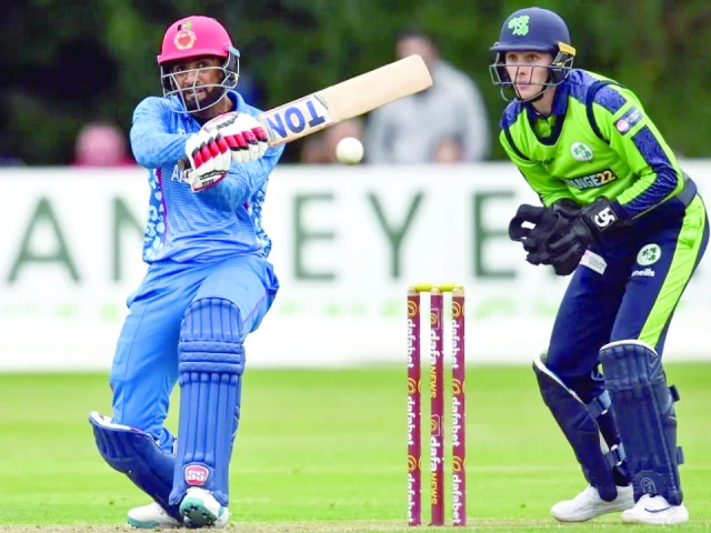 ireland and afghanistan had been due to play four matches this summer photo cricket ireland file