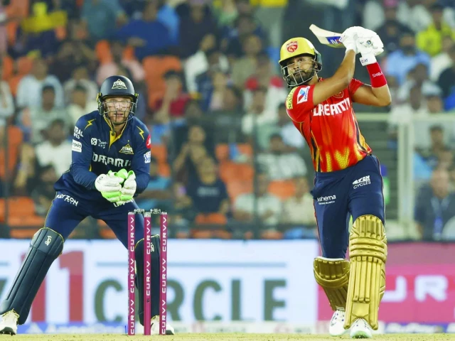 shreyas iyer smashed 97 as punjab kings beat gujarat titans photo afp shreyas iyer smashed 97 as punjab kings beat gujarat titans photo afp