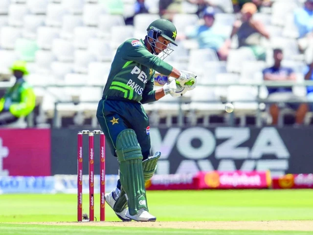 star batter saim ayub soared 25 places to 37th position in icc rankings photo afp file star batter saim ayub soared 25 places to 37th position in icc rankings photo afp file