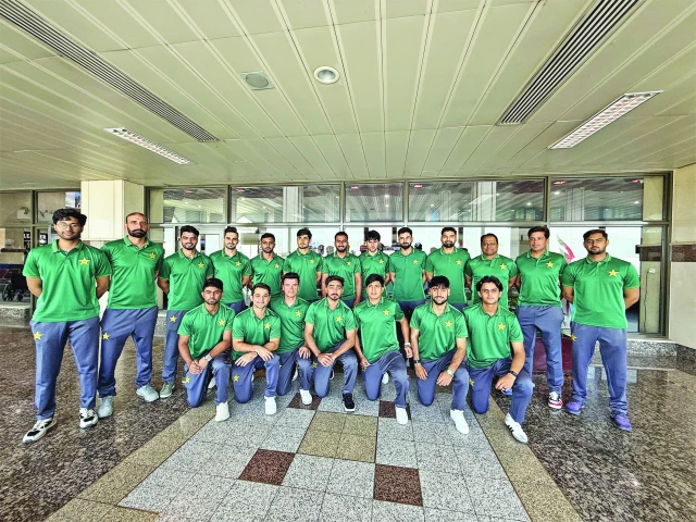 the 15 member shaheens squad has undergone three practice sessions in darwin photo pcb the 15 member shaheens squad has undergone three practice sessions in darwin photo pcb