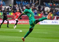 senegal s forward sadio mane controls the ball during the africa cup of nations can semi final against egypt at the grand stadium in tangiers photo afp