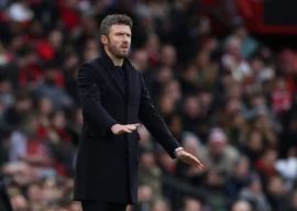 manchester united interim manager michael carrick reacts photo reuters