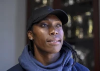 south african olympic champion caster semenya poses at a press conference in cape town on march 29 photo afp south african olympic champion caster semenya poses at a press conference in cape town on march 29 photo afp