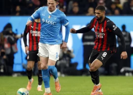 napoli and ac milan will be looking to close the gap on serie a leaders inter milan photo afp file