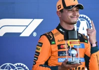 mclaren s british driver lando norris won pole position for the sprint race at the 2026 miami formula one grand prix photo afp