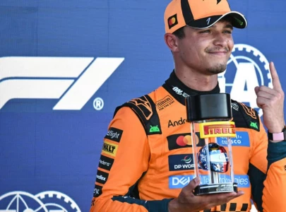 norris on sprint pole as mclaren shine again