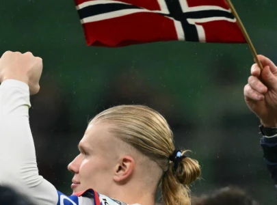 norway s natural born goalscorer haaland finally gets global stage norway s natural born goalscorer haaland finally gets global stage