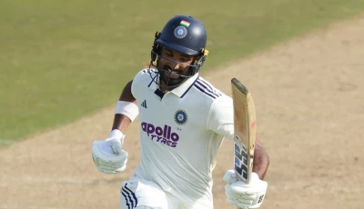 devdutt padikkal got to his maiden test century in 134 balls photo afp