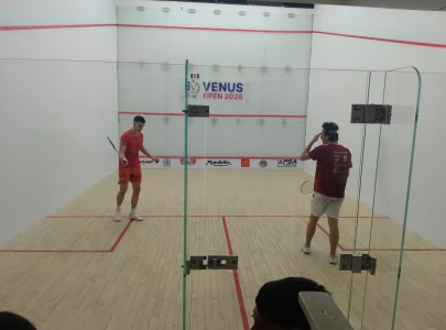 nasir begins venus abc open title quest